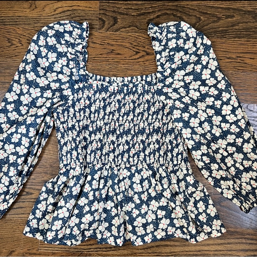 Trovata Birds of Paradise Alize Blouse Size Large